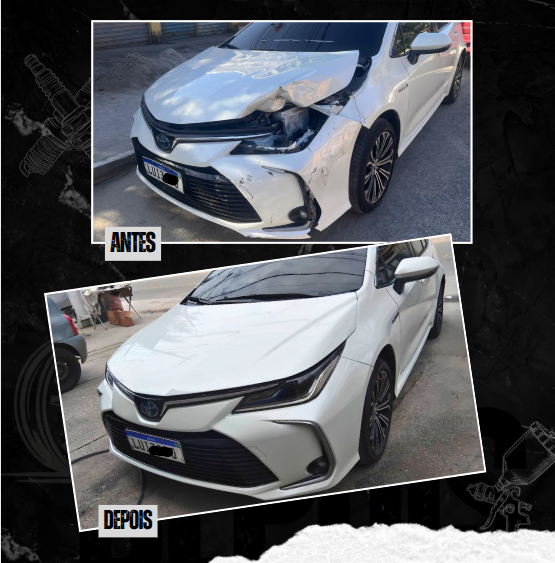 Recuperação avançada - Antes e depois